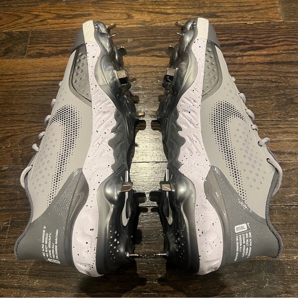 Nike Alpha Huarache 3 Elite Low React Baseball Cleats CK0746-002 Size 14 - Picture 3 of 7